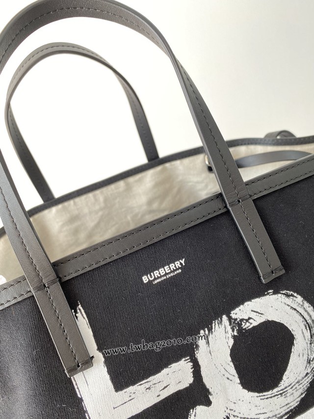 Burberry專門店新款沙灘托特包 巴寶莉帆布購物袋手提包 yxb1138